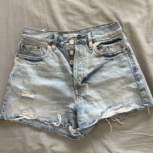Pacsun Light Wash Shorts